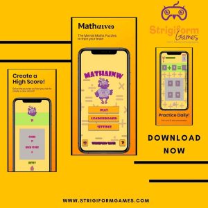 Mathainw is a math game based on the four basic arithmetical operations, addition, subtraction, multiplication and division.